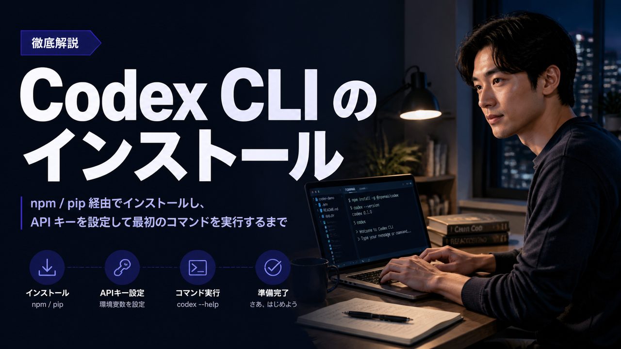 Codex CLI のインストール